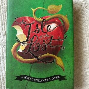 The Isle of the Lost Novel - Green and Red Cover